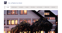 Desktop Screenshot of krone-ar.ch